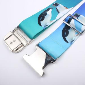 Quality Promotional 5CM wide colorful Customer sublimation printing Luggage belt with lower price wholesale