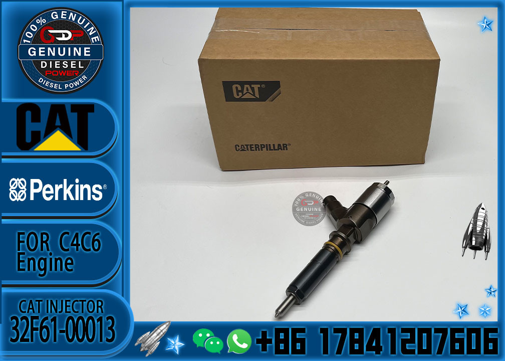 Diesel Engine Fuel Injector Excavator Accessories Diesel Motor Parts 32F61-00013 for Caterpillar CAT C4.2