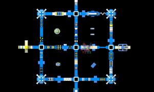 Quality 74X66 Meter Aqua Park For Waterfront Inflatable Water Park Island With Slide Climbing Obstacles wholesale