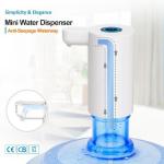 USB Rechargeable Water Bottle Pump Dispenser Automatic For Outdoors Barbecue