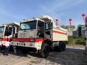 Quality Weichai 90 Ton 10 Wheel Mining Dump Truck 420 Hp Euro 2 Wheelbase 3800 wholesale