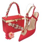 1.5kg Italian Leather Shoes and Matching Bags Set in Napoli with Multiple Color
