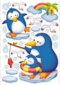 Quality PVC Cartoon Childrens Wall Stickers Decorative wholesale