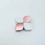 OEM 20mm Aluminium Petal Kitchen Cupboard Handles For Cabinet