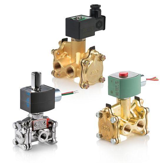 Brass Material 3 Way Solenoid Valves ASCO Series 8316G064 High Flow 1/4 Inch