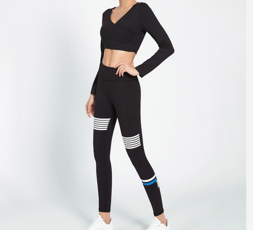 Sport Women High Waisted Printed Leggings Fitness Yoga Pants Gym Leggings
