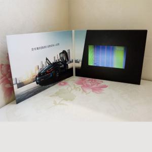 Quality Digital Promotional Video Brochure Built In Speaker / Rechargeble Battery wholesale