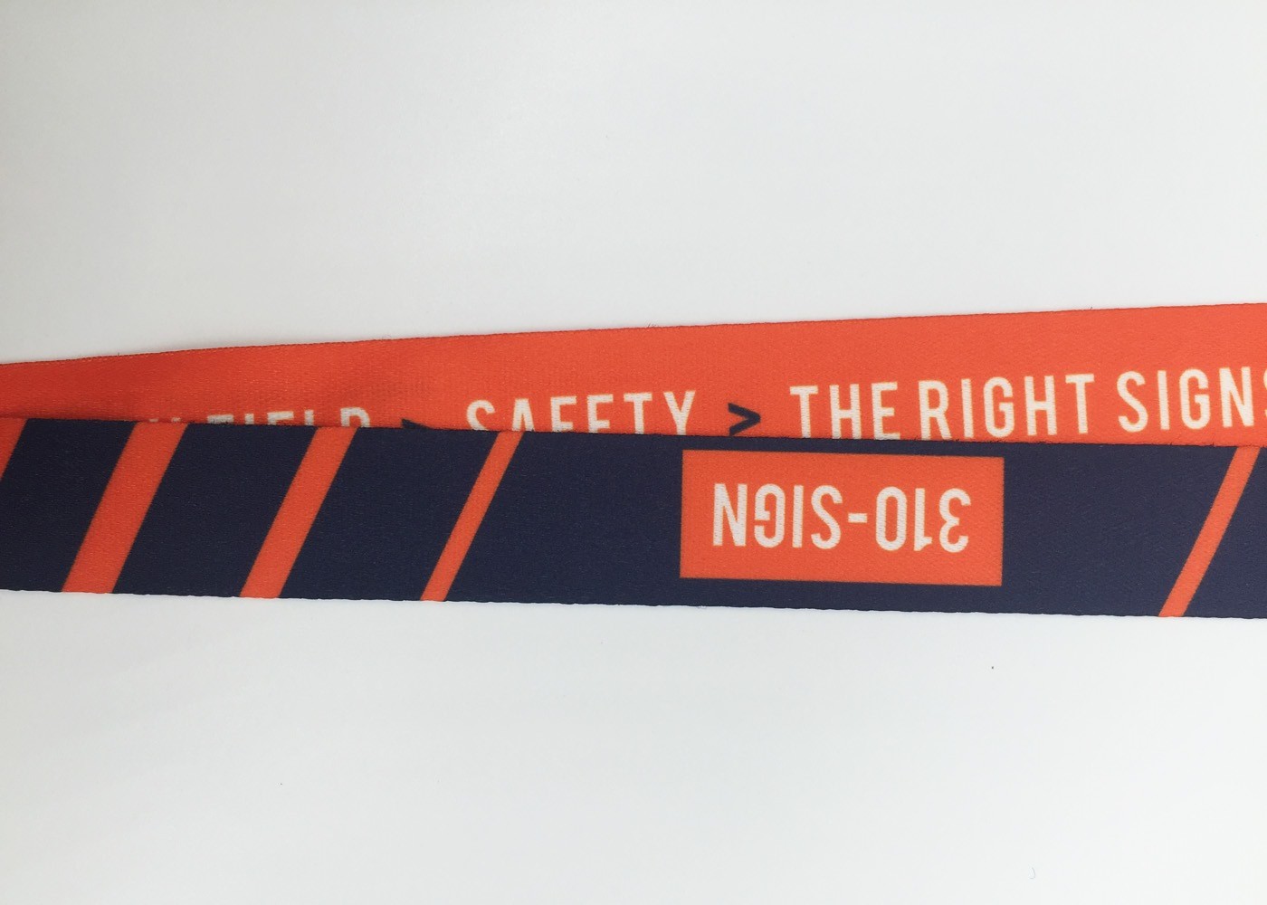 Polyester Work Badge Lanyards Personalised Lanyards No Minimum Order