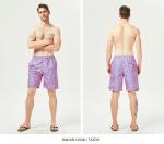 Quick Dry Surf Board Men Mid Length Beach Pants Swim Trunks Board Shorts