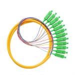 Good Durability Fiber Optic Pigtail Colorful Singlemode For FTTH FTTB FTTX