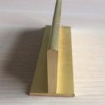 Aging Resistant 1000mm Length Brass T Channel For Construction