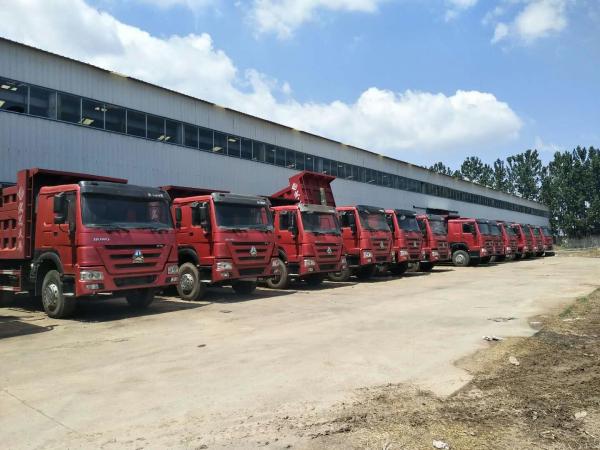 Cheap Popular Used Dump Trucks / 6x4 Dump Truck With HOWO Engine Euro III Emission Standard for sale