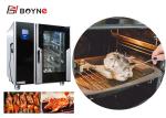 18~18.5kw Commercial 10 Trays Combitherm Oven 910x810x1080mm Size