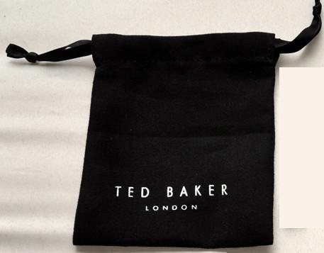 Mini Flocking Suede Jewelry Pouch GOTS , 16cm ISO9001 Drawstring Jewellery