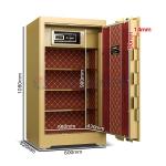 H1080mm Bank Grade Commercial Safe Box Biometric Fingerprint Lock