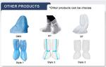 Factory Direct Supply Disposable Anti Skid Shoe Cover Protective Nonwoven Shoe