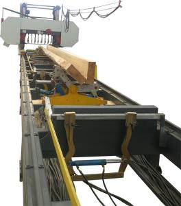 Quality Horizontal Hydraulic Automatic Wood Saw Machines Bandsaw Sawmill Band Saw wholesale