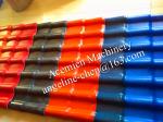 Plastic PVC+ASA/PMMA spanish type roofing tile roofing panel extrusion machine