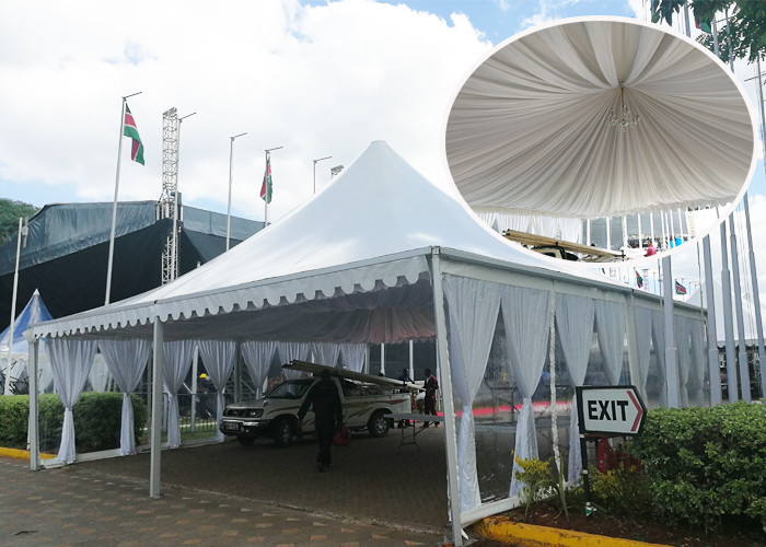 Pagoda Tent Commercial Party Wedding Party Bline Tent Alpain Tent 10x10m 6x6m 5x5m With Ceiling And Curtain