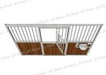 Fabricated Iso9001 Horse Stall Fronts In Powder Coated Surface