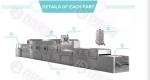 Good quality microwave drying equipment , tunnel microwave drying machine for