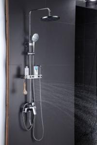 Quality Hydraulic Electrogenerating SUS314 Rainfall Thermostatic Shower Chrome finished wholesale