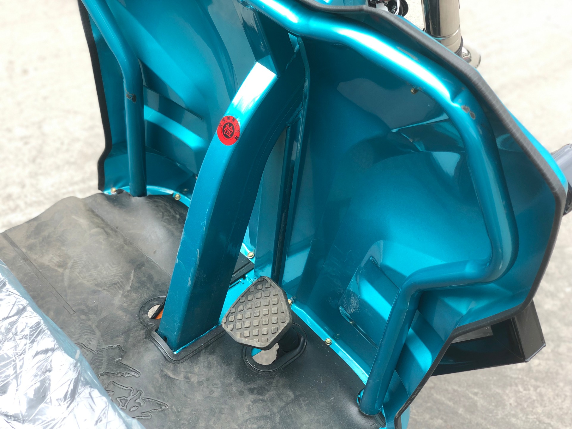 18-Level Controller 1000W Three Wheel Electric Scooter Tricycle For Adult Blue