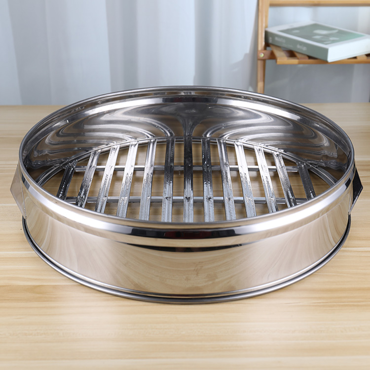 Large stainless steel style 47cm steamer hotel restaurant food steamer 52cm