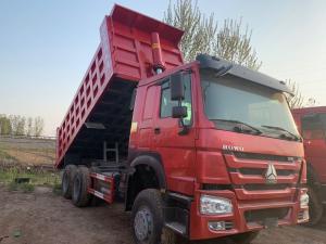 Quality 371hp Euro 2 Engine 6x4 Used HOWO Dump Truck wholesale