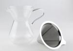4 / 6- Cup Pour Over Drip Coffee Maker With Permanent Stainless Steel Filter