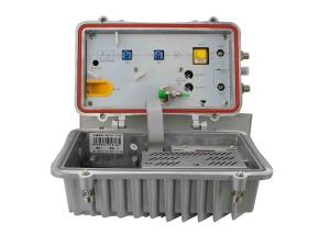 Quality Outdoor Dual Fiber Optic Cable Transmitter Receiver Anti Static Amplifier Tube wholesale
