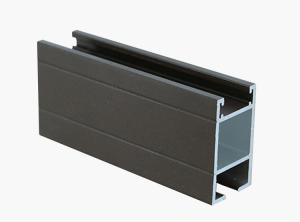 Quality 6000 Series Brown Sandblasting Aluminum Profiles For Sliding Windows And Door wholesale