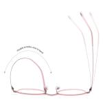 Customizable Acetate Titanium Glasses Flexible Ultra Lightweight