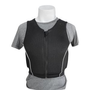 Quality CE-Certified Unisex Body Vest for Horse-Riding Cushioned and Breathable 1kg Black wholesale