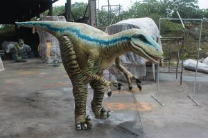 Quality Handmade Blue Robot Realistic Dinosaur Costume Display Party Activities wholesale