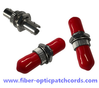 Fiber Optic ST Optical Fiber Adapter SM For Telecommunication Networks