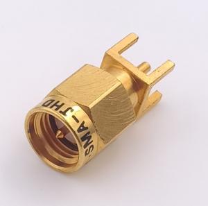 Quality DC 8.5 GHz Panel Mount Sma Connector Male Vertical Soldering 4 Feet wholesale