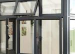 Building Materials Swing Custom Aluminium Windows Thermal Break Profiles