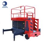 Battery Powered 220V Mobile Electric Self Propelled Scissor Lift