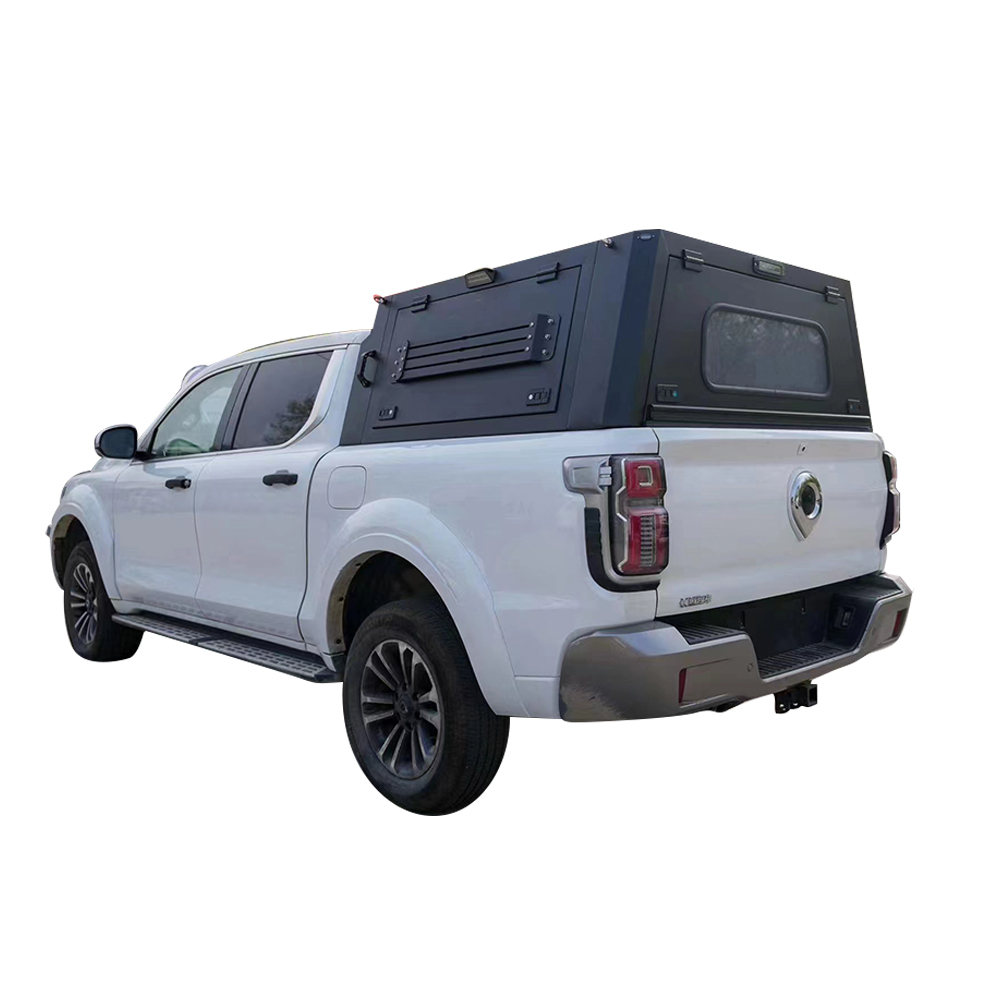 Black Powerder Coated Aluminium Alloy Semi-high Bed Canopy OEM OEM Service Accepted