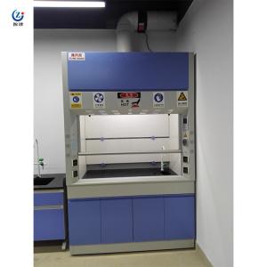 China High Airflow Laboratory Exhaust Hood , Safety Acid Resistant Lab Fume Hood on sale