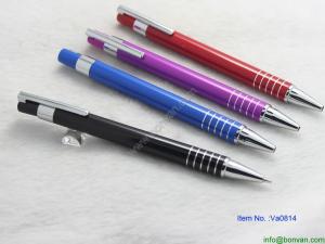 Quality promotional pen retractable metal pen,aluminum retractable pen from china wholesale