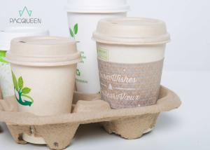 Quality Coffee Compostable Paper Cups Custom Printable Environmentally Friendly wholesale