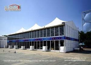 Quality ABS Wall 40m Width Double Decker Tents For VIP Lounge wholesale