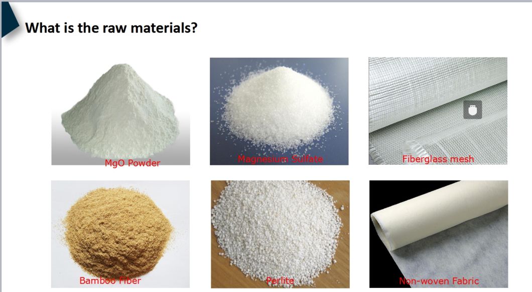 Multi-Function MGO Board Magnesium Oxide Board Pure Sulfate MGO Board Making Machine
