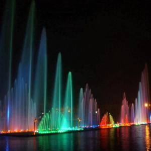 Quality Floating Water Lake Fountains Musical Control System wholesale