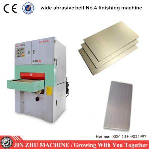 Quality Wide Abrasive Belt Grinding NO 4 Hairline Finishing Machine For Sheet Metal wholesale