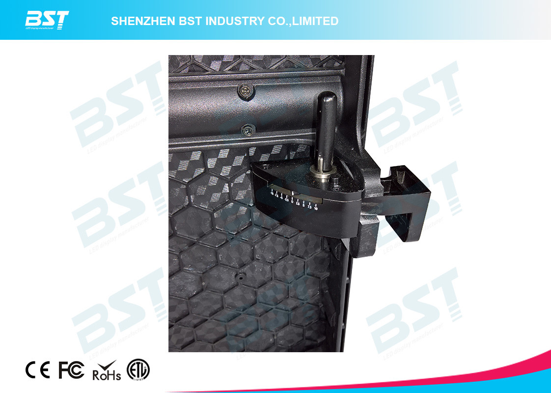 Indoor Rental LED video Display Performance 500mm X 500mm inner and outer arc
