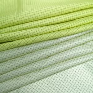 China Knitted Anti Static ESD Fabrics 108gsm Anti Static Polyester Fabric on sale
