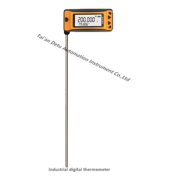 Highly accurate 316stainless steel long stem probe digital thermometer for